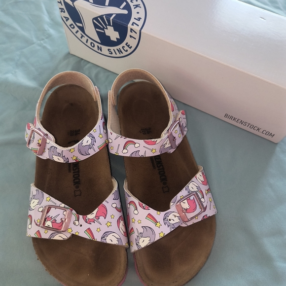 Birkenstock Kids Unicorn Sandals - Pink - Picture 5 of 6